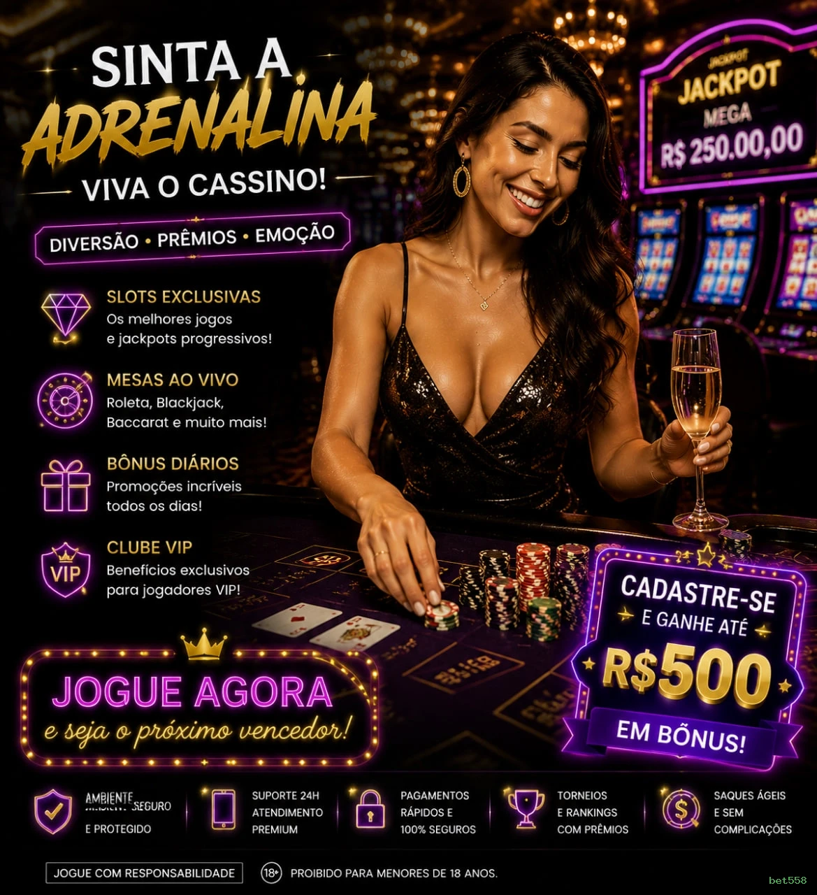 Comparação APP mobile vs versão web da bet558